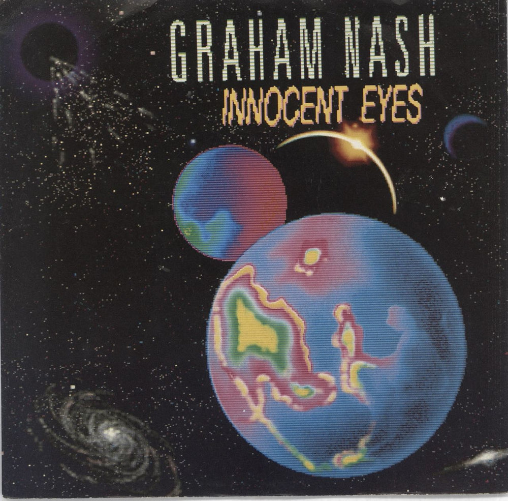 Graham Nash Innocent Eyes UK 7" vinyl single (7 inch record / 45) A9434