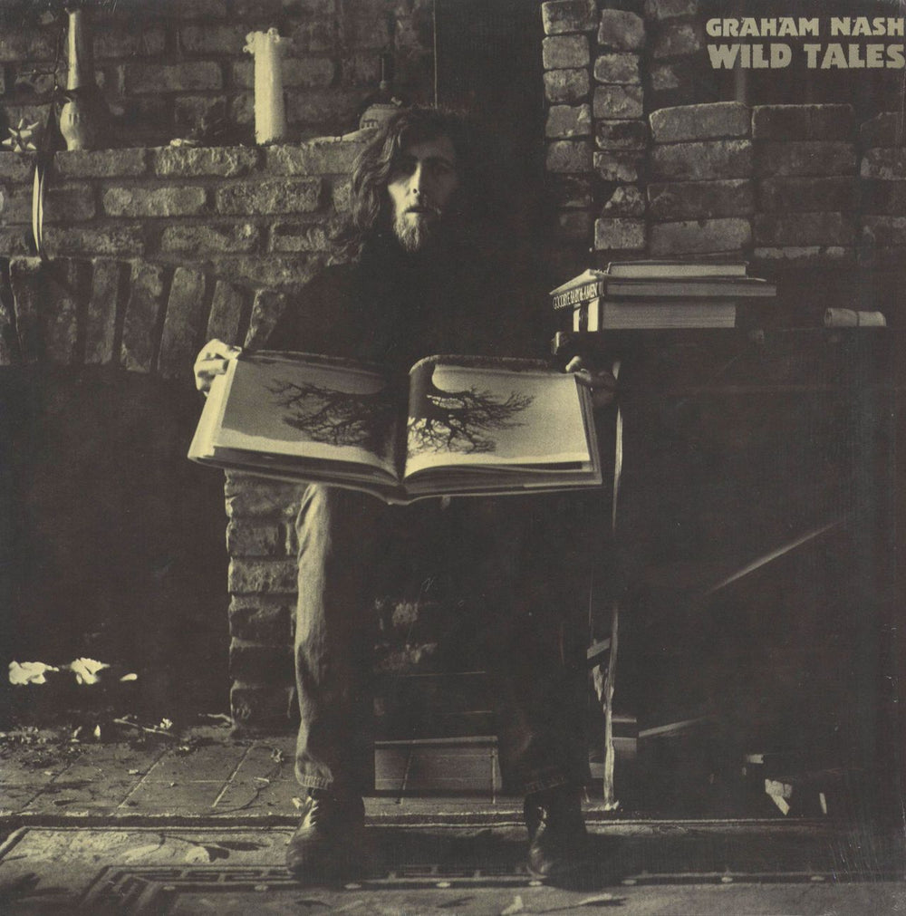 Graham Nash Wild Tales - shrink US vinyl LP album (LP record) SD7288