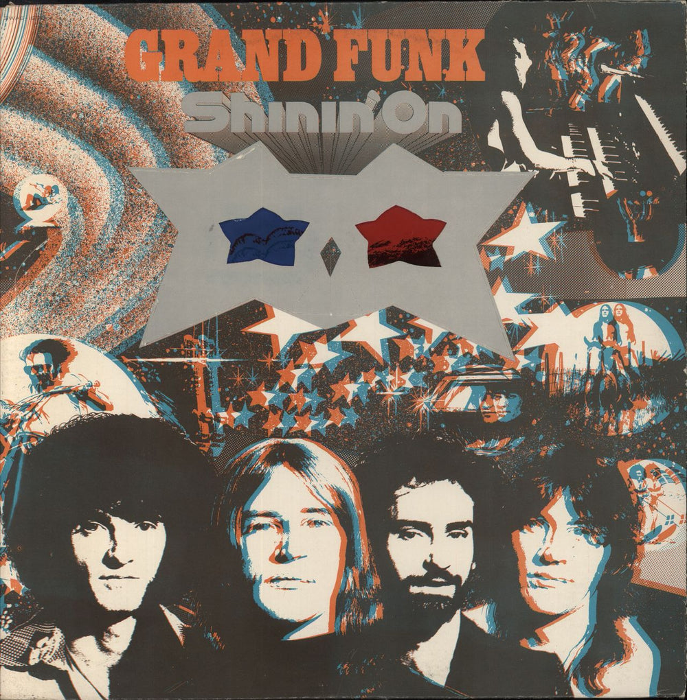 Grand Funk Railroad Shinin' On Italian vinyl LP album (LP record) 3C06481627