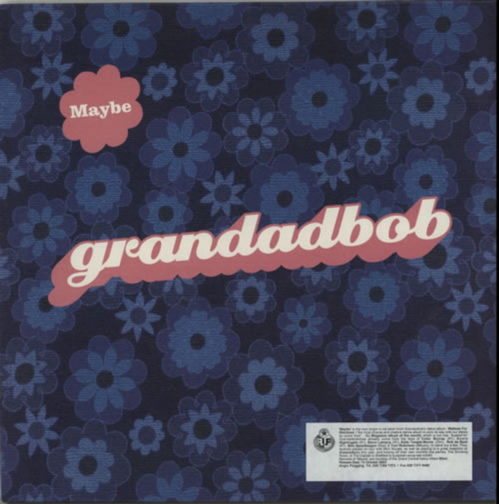 Grandadbob Maybe UK 12" vinyl single (12 inch record / Maxi-single) ECB46