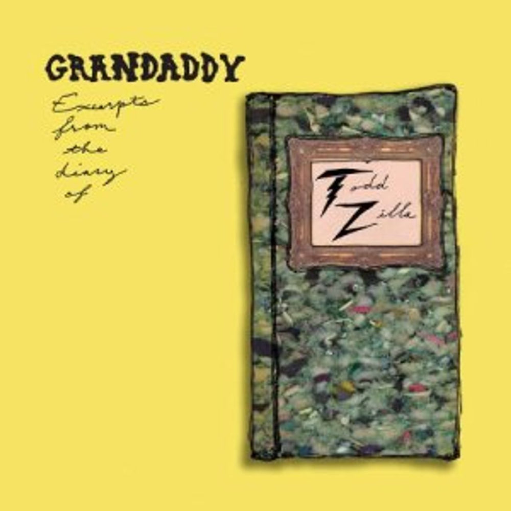 Grandaddy Excerpts From The Diary Of Todd Zilla UK Promo CD-R acetate CDR ACETATE