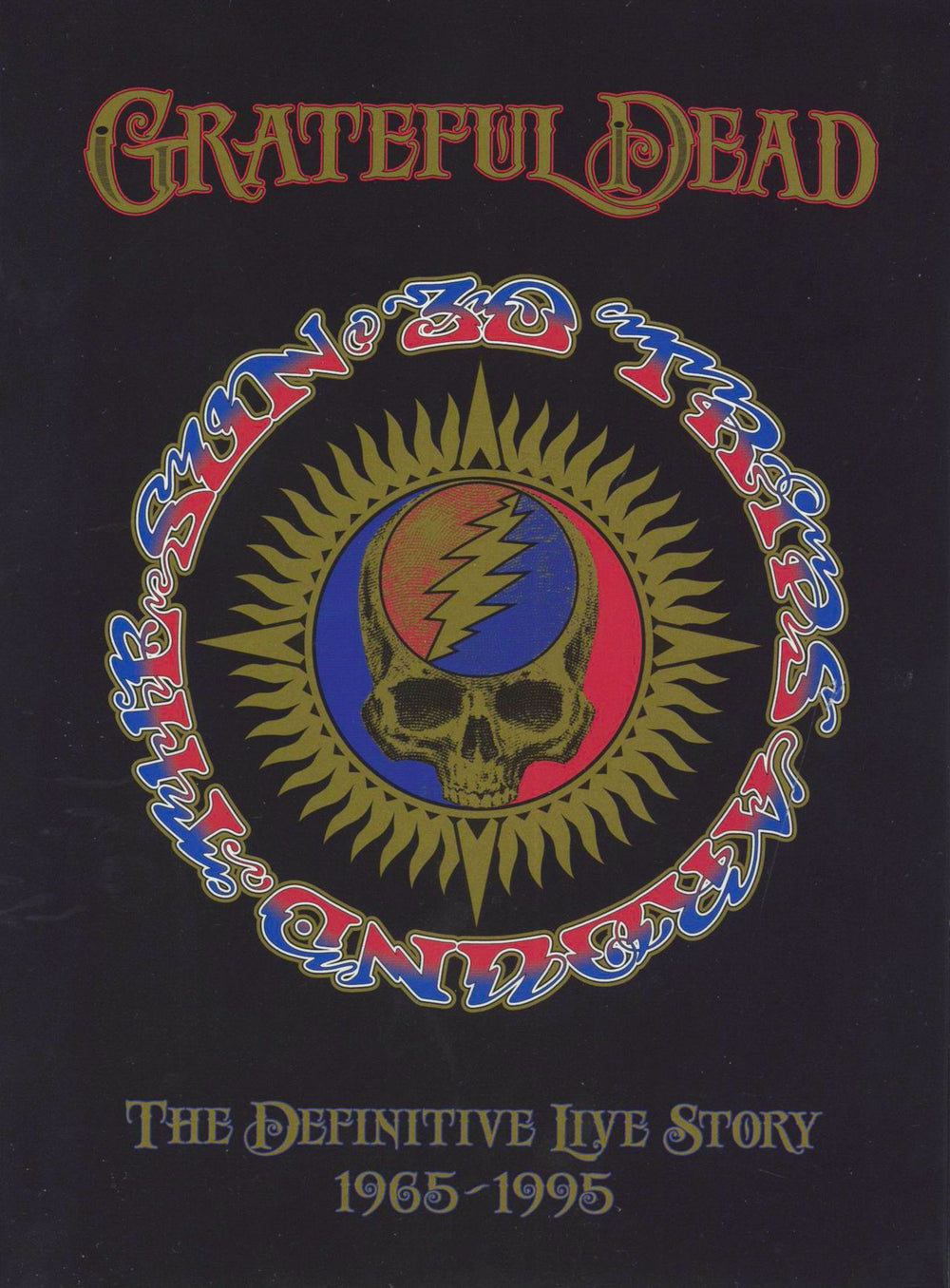 Grateful Dead 30 Trips Around the Sun UK 4-CD album set 081227954079