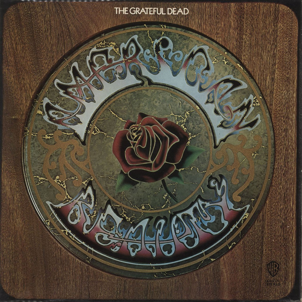 Grateful Dead American Beauty - 3rd - Green Label UK vinyl LP album (LP record) K46074