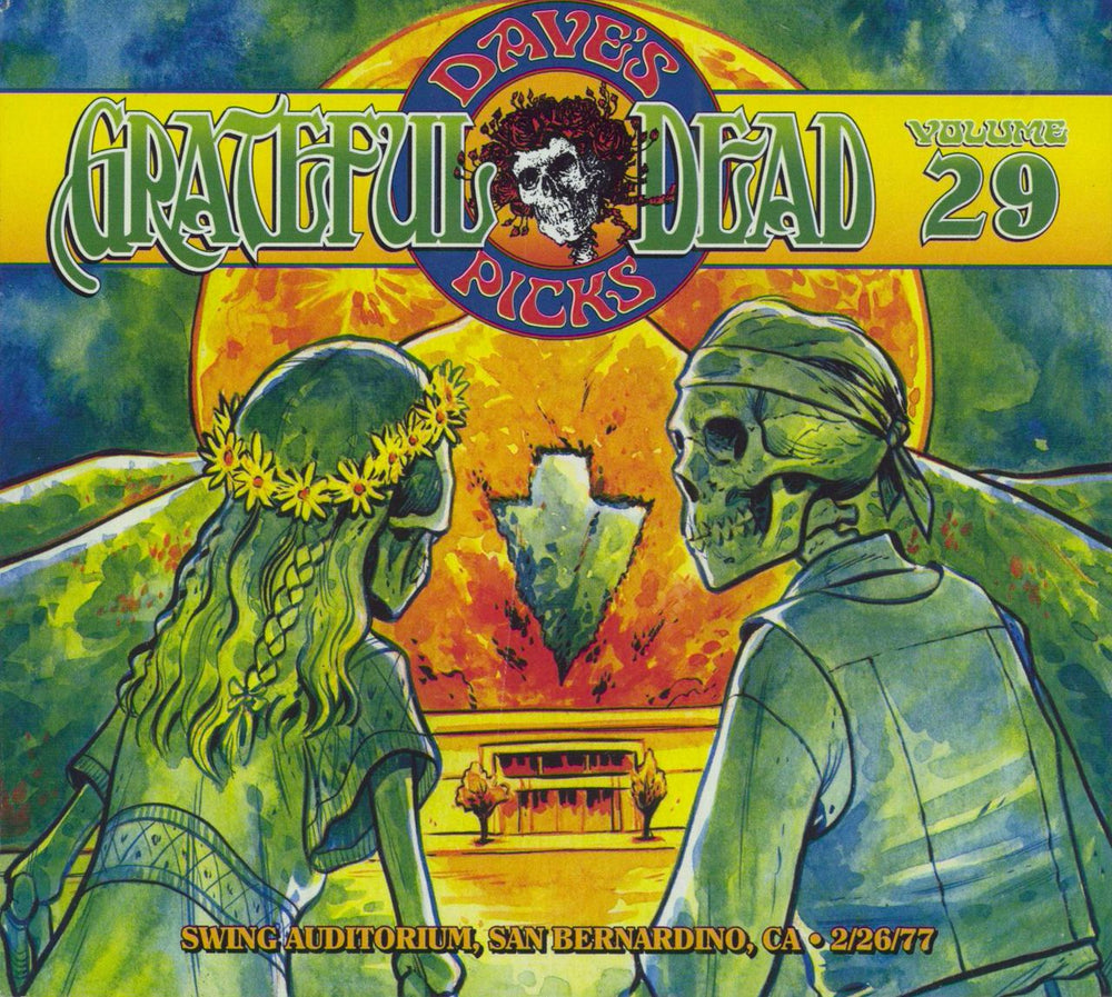 Grateful Dead Dave's Picks Volume 29: Swing Auditorium, San Bernardino, CA 2/26/77 US 3-CD album set (Triple CD) R2573507