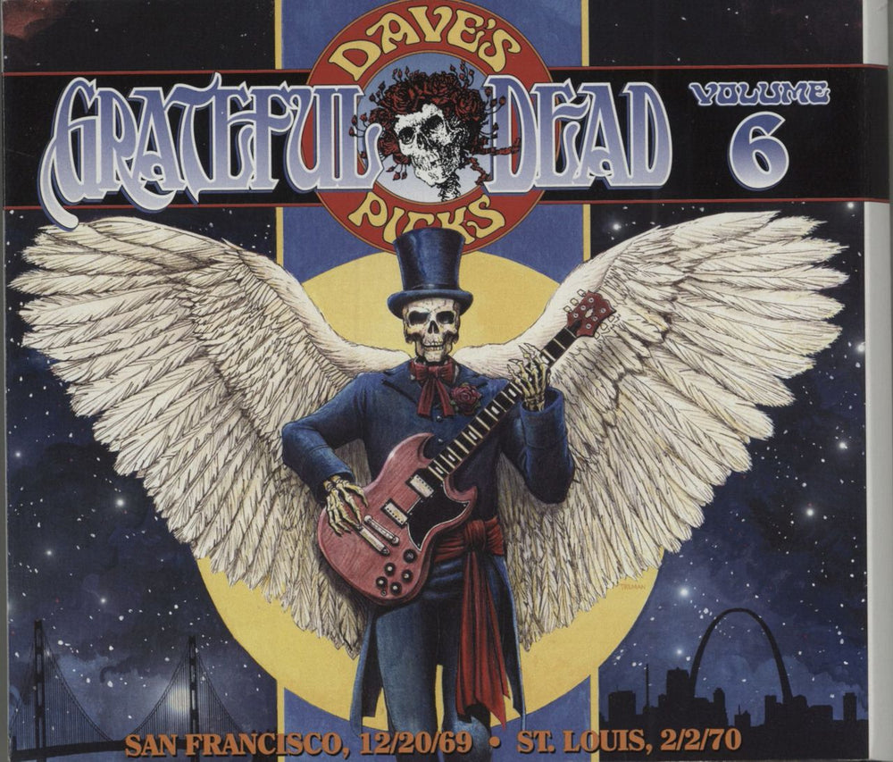 Grateful Dead Dave's Picks Volume 6: San Francisco 12/20/69; St. Louis 2/2/70 US 4-CD album set R2532996