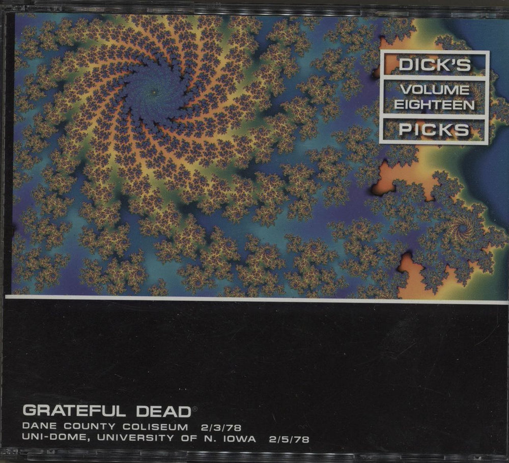 Grateful Dead Dick's Picks Volume Eighteen US 3-CD album set (Triple CD) GDCD4038