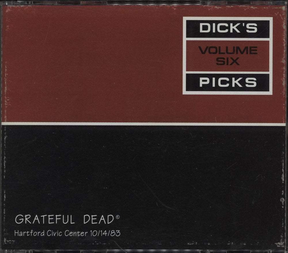 Grateful Dead Dick's Picks Volume Six: Hartford Civic Center 10/14/83 UK 3-CD album set (Triple CD) GDCD34026