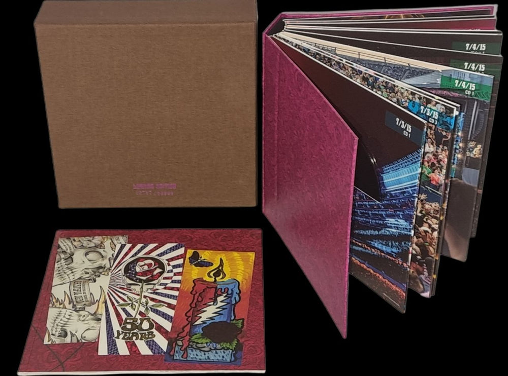 Grateful Dead Fare Thee Well Complete Box July 3, 4, & 5 2015 US Vinyl Box Set GRDVXFA788823