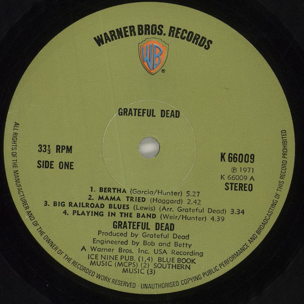 Grateful Dead Grateful Dead - Picture Sleeve Variant UK 2-LP vinyl record set (Double LP Album) GRD2LGR542131