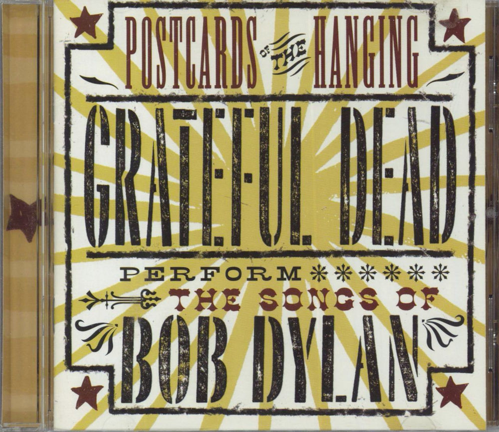 Grateful Dead Postcards Of The Hanging - Grateful Dead Perform The Songs Of Bob Dylan US CD album (CDLP) GDCD4069