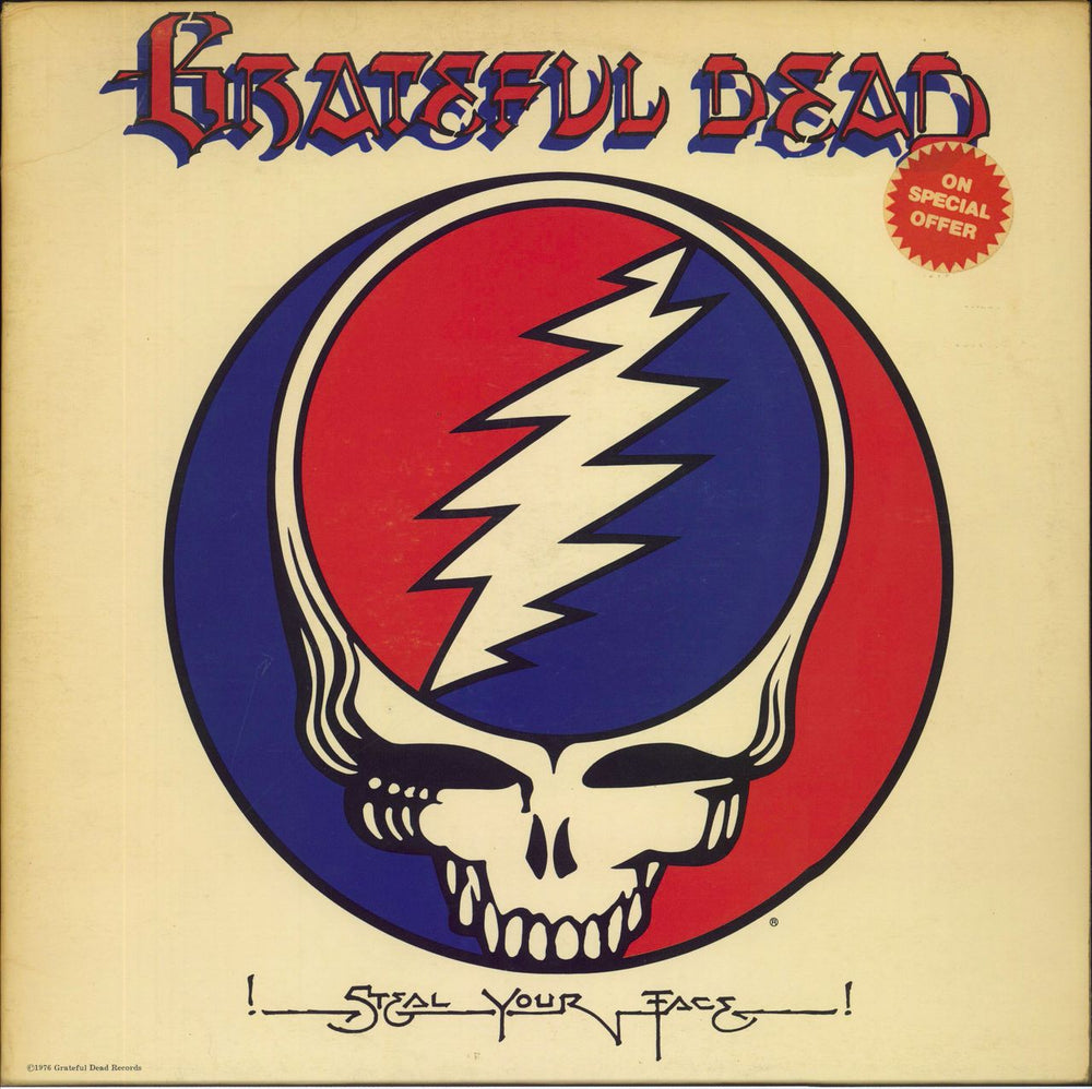 Grateful Dead Steal Your Face + Special Offer Sticker UK 2-LP vinyl record set (Double LP Album) UAD60131/2