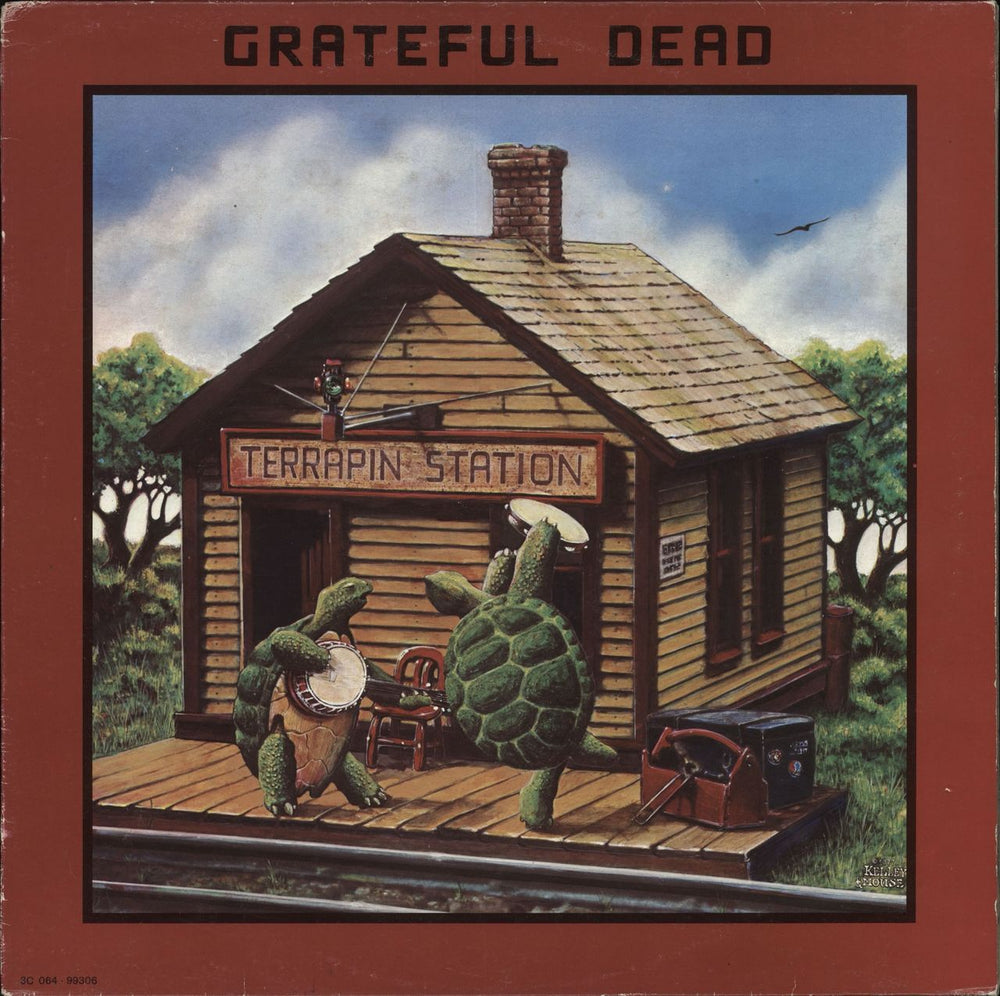 Grateful Dead Terrapin Station - EX Italian vinyl LP album (LP record) 3C064-99306