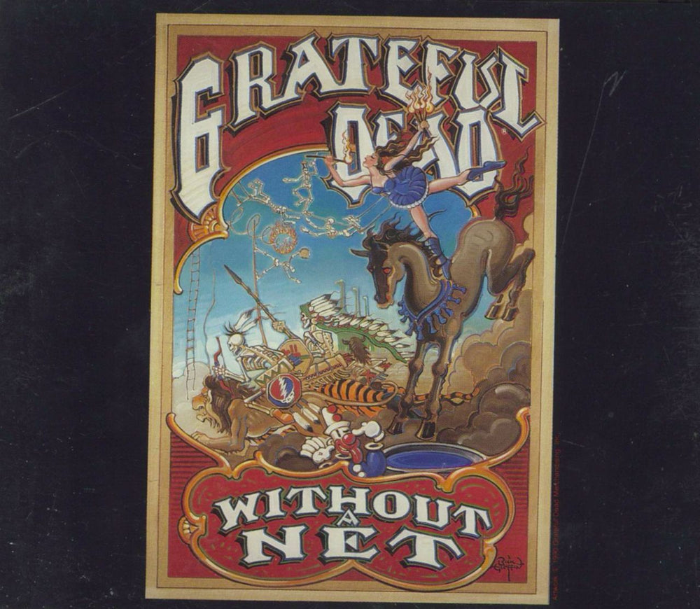 Grateful Dead Without A Net - Sealed US 2 CD album set (Double CD) ACD2-8634