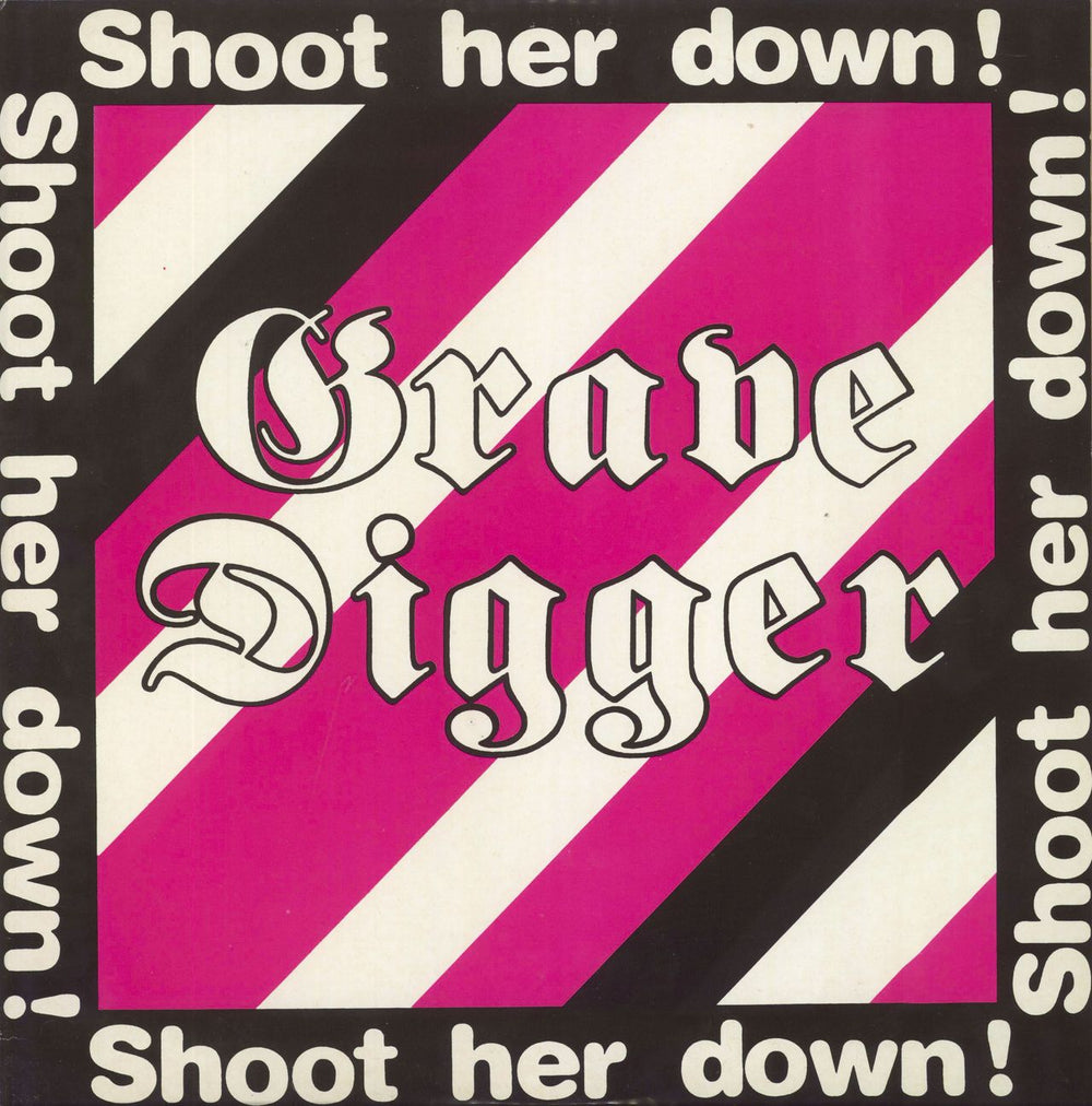 Grave Digger Shoot Her Down German 12" vinyl single (12 inch record / Maxi-single) N0016