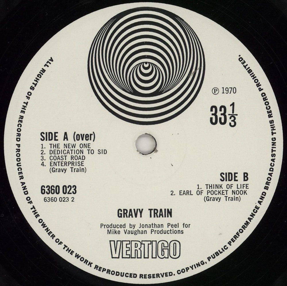 Gravy Train Gravy Train - 1st UK vinyl LP album (LP record) GTRLPGR605344