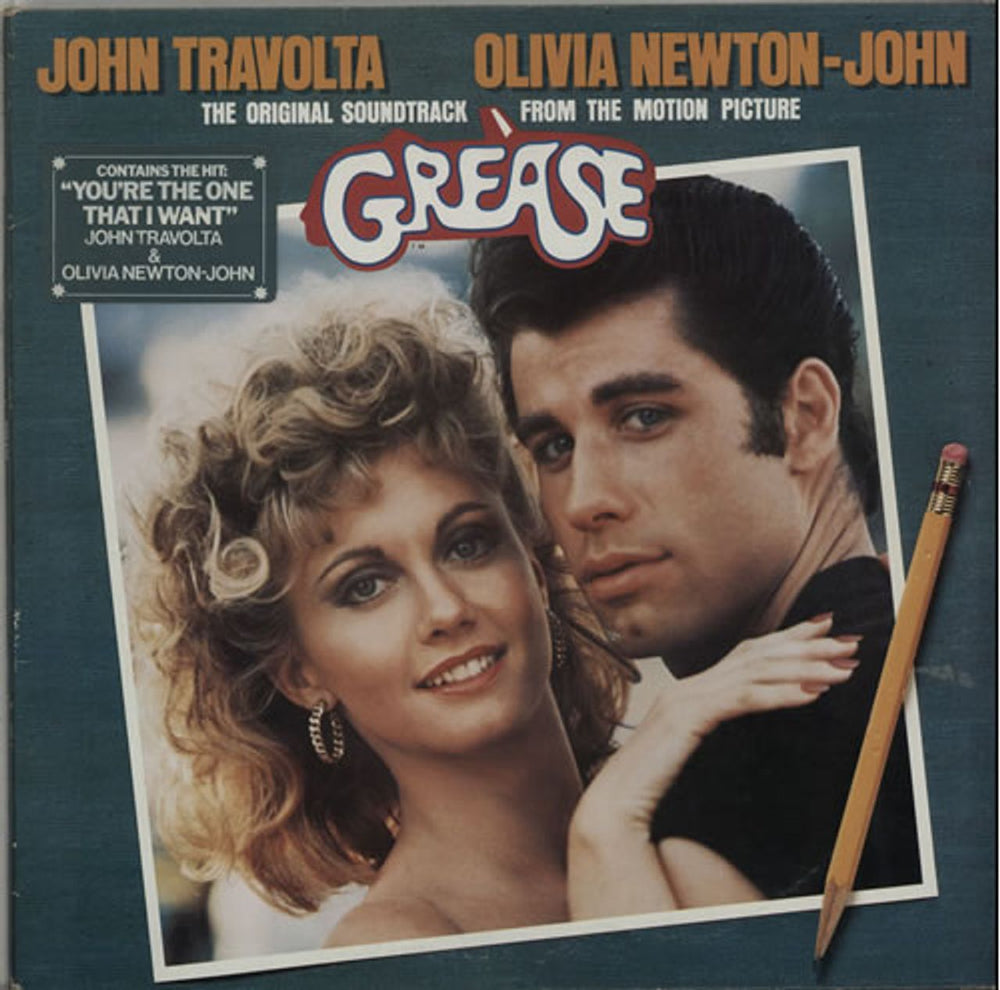 Grease Grease - stickered p/s UK 2-LP vinyl record set (Double LP Album) RSD2001