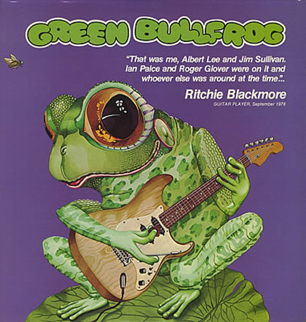 Green Bullfrog Natural Magic US vinyl LP album (LP record) ECY16