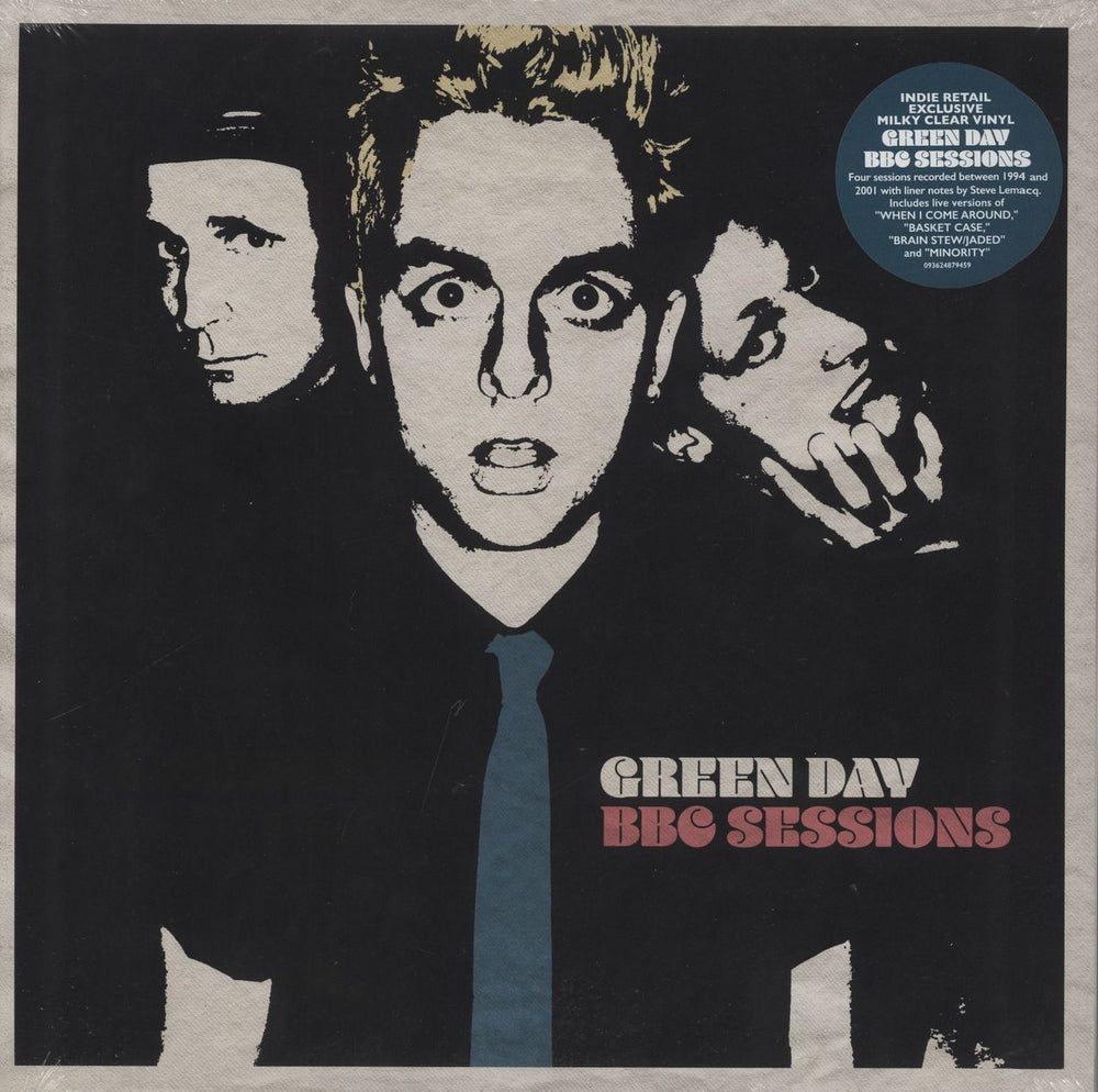 Green Day BBC Sessions - Milky Clear Vinyl - Sealed UK 2-LP vinyl record set (Double LP Album) 093624879459