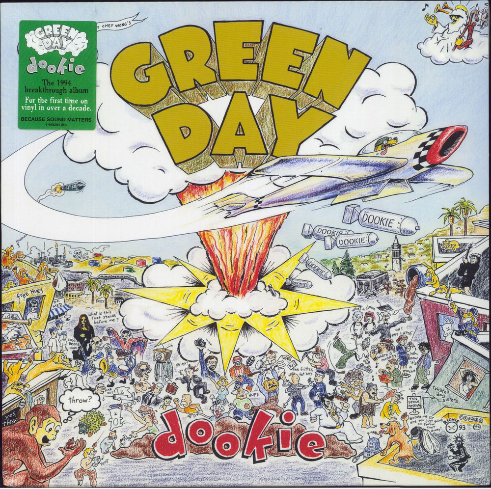 Green Day Dookie: Because Sound Matters Series - Sealed UK vinyl LP album (LP record) 9362-49869-5