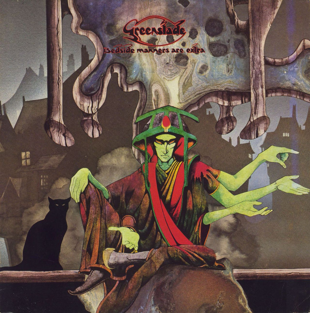 Greenslade Bedside Manners Are Extra Italian vinyl LP album (LP record) K46259