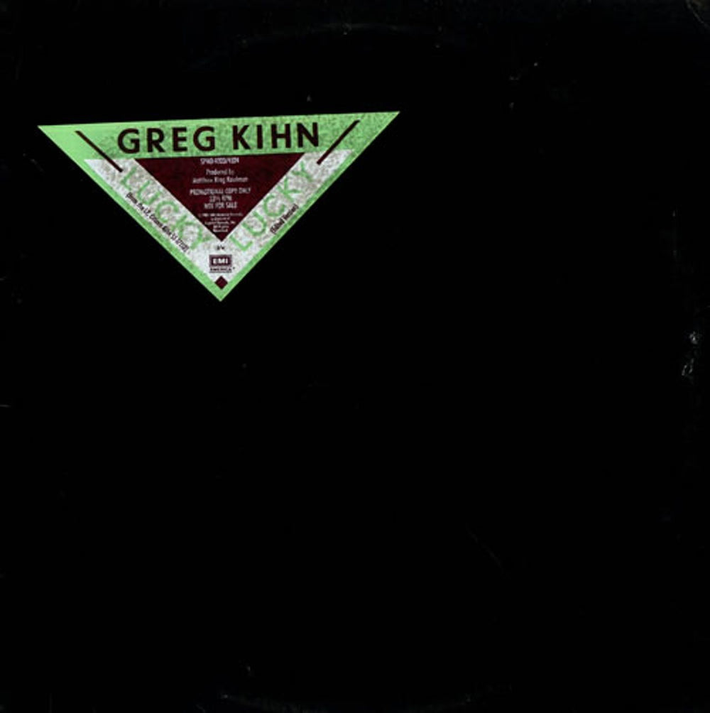 Greg Kihn Lucky US Promo 12" vinyl single (12 inch record / Maxi-single) SPRO-9323