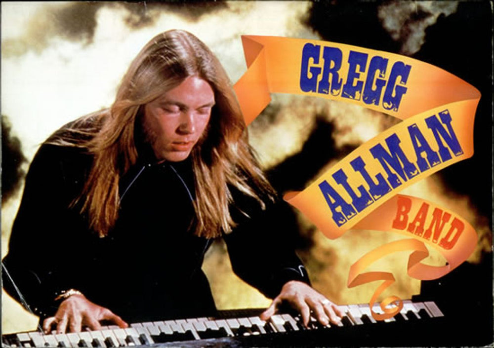 Gregg Allman Live In Japan 1977 Japanese tour programme TOUR PROGRAMME