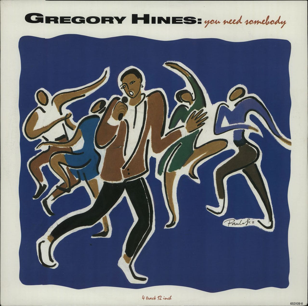 Gregory Hines You Need Somebody UK 12" vinyl single (12 inch record / Maxi-single) 6531096