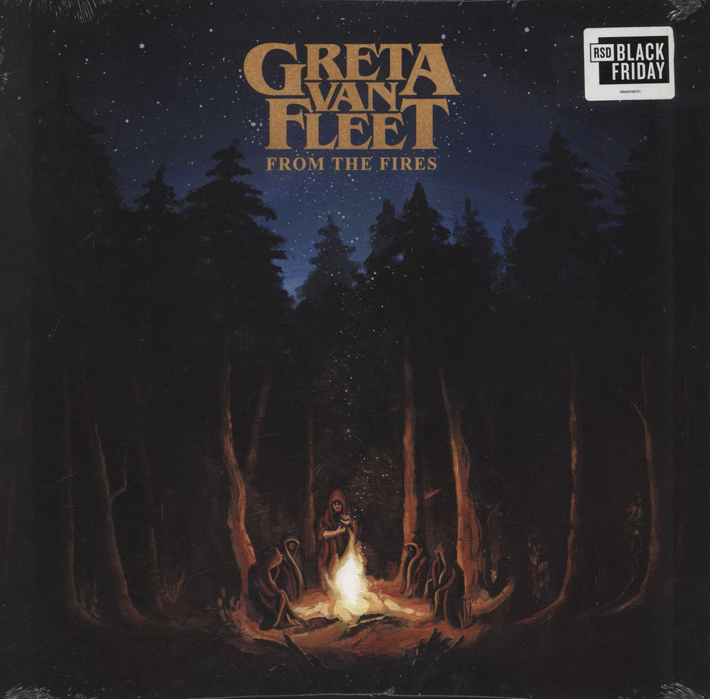 Greta Van Fleet From The Fires - Yellow Vinyl - RSD19 - Sealed UK vinyl LP album (LP record) 00602577470844