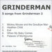 Grinderman 5 Songs From Grinderman 2 US Promo CD-R acetate CD-R ACETATE