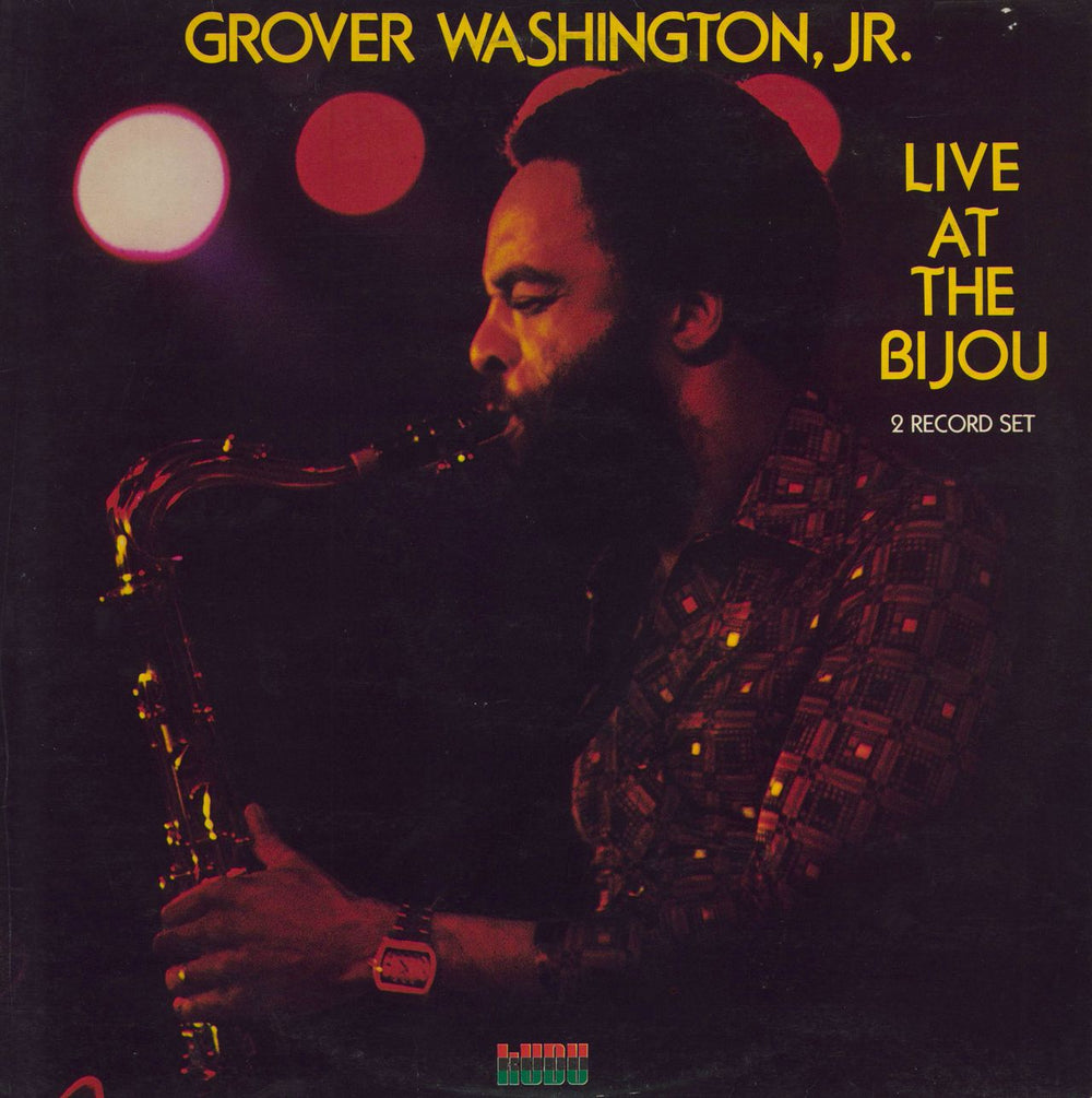 Grover Washington Live At The Bijou UK 2-LP vinyl record set (Double LP Album) SOULD002