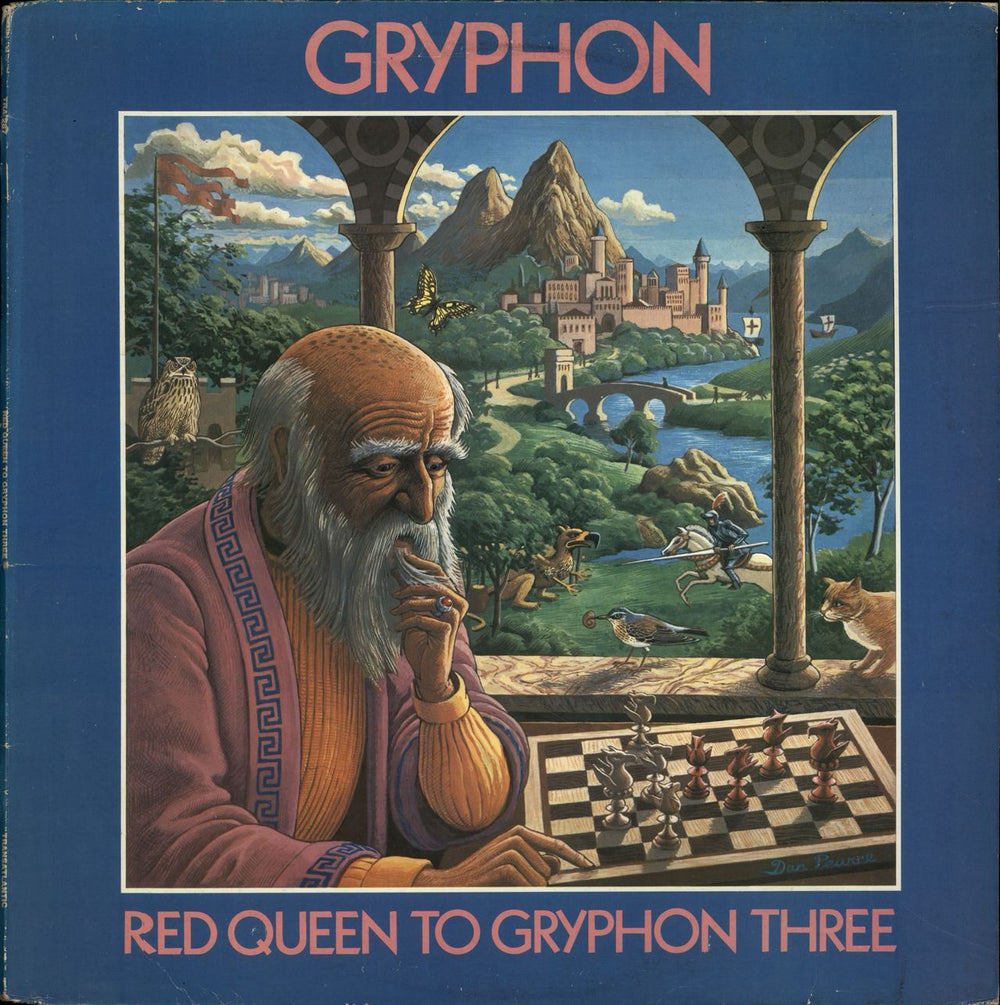 Gryphon Red Queen To Gryphon Three - EX UK vinyl LP album (LP record) TRA287