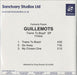 Guillemots Trains To Brazil EP UK Promo CD-R acetate CD-R ACETATE