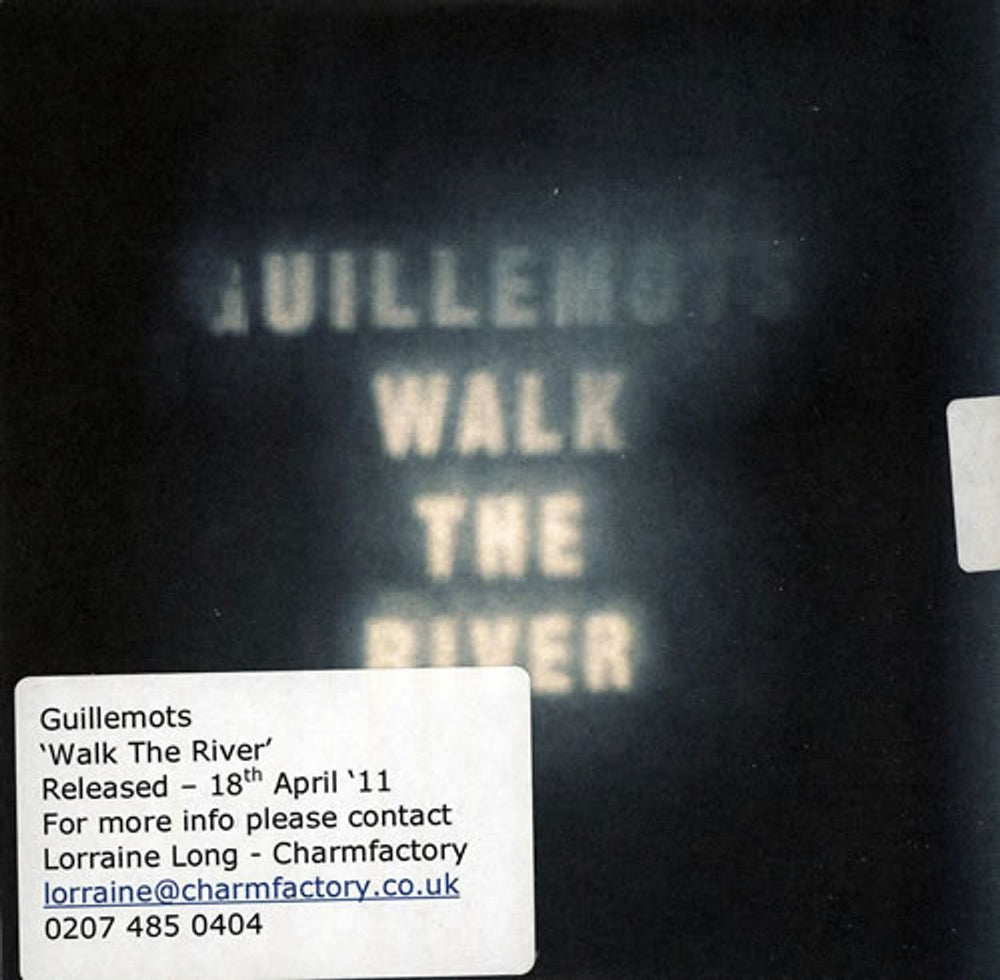 Guillemots Walk The River UK Promo CD album (CDLP) WTRA1