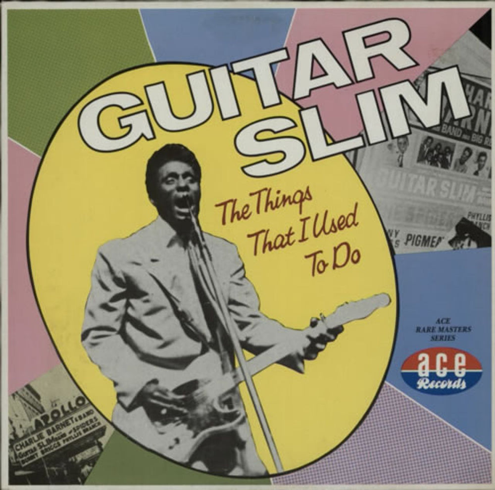 Guitar Slim The Things I Used To Do UK vinyl LP album (LP record) CHD110