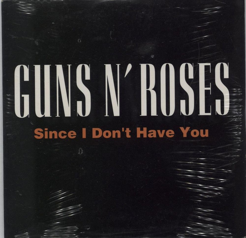 Guns N Roses Since I Don't Have You French CD single (CD5 / 5") GED21910