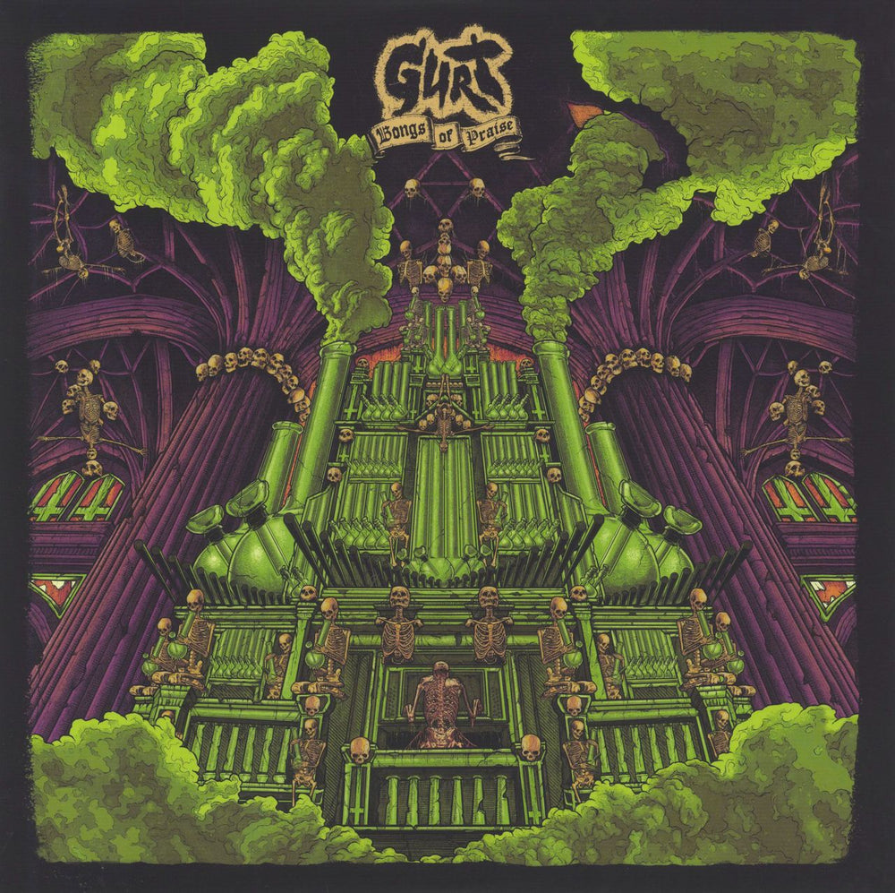 Gurt Bongs Of Praise - Black Vinyl UK vinyl LP album (LP record) WPCP27