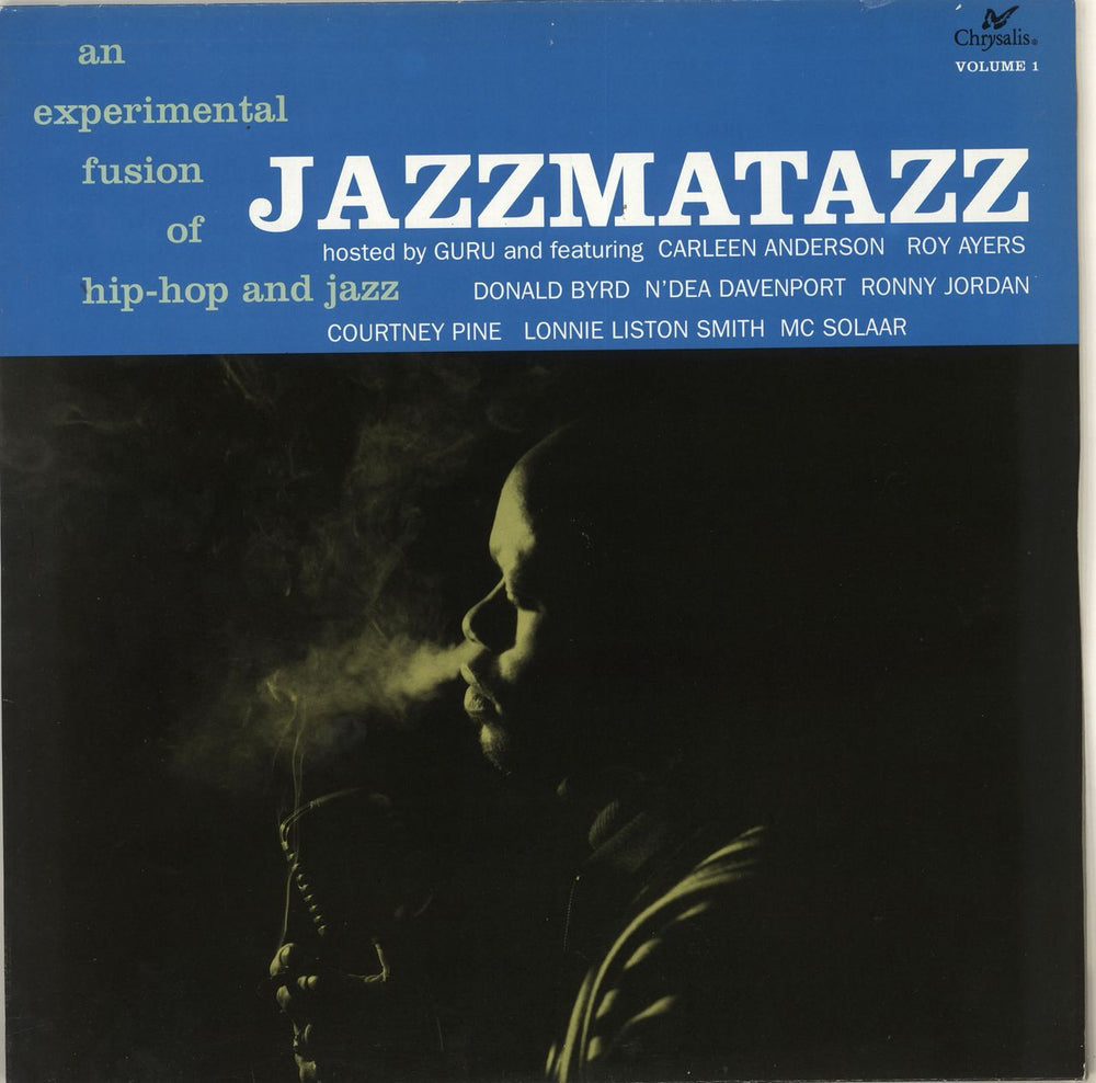 Guru Jazzmatazz Volume: 1 UK vinyl LP album (LP record) CTLP34