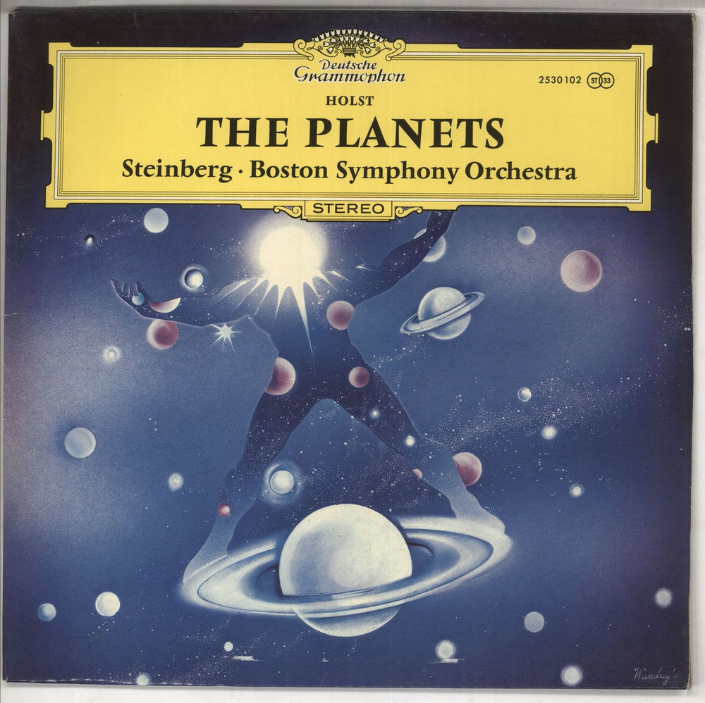 Gustav Holst Die Planeten - The Planets German vinyl LP album (LP record) 2530102