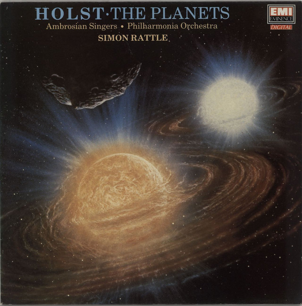 Gustav Holst The Planets UK vinyl LP album (LP record) EMX2106