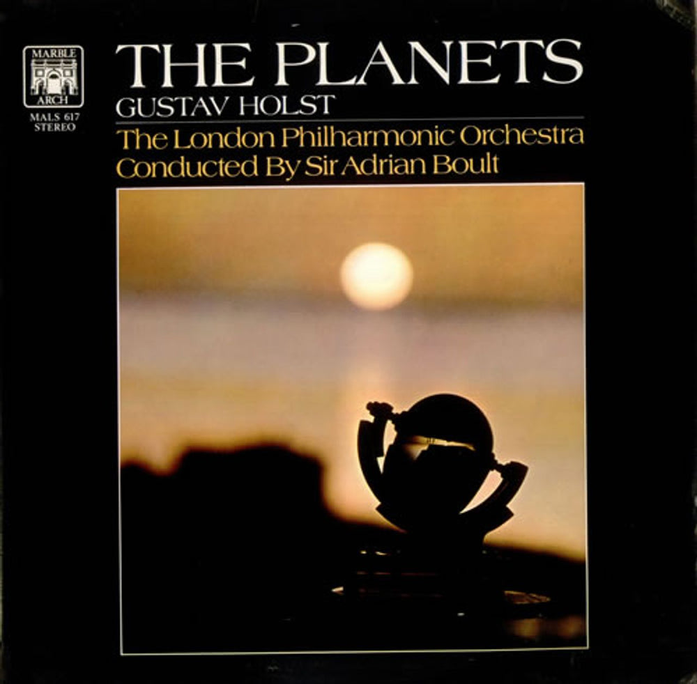 Gustav Holst The Planets UK vinyl LP album (LP record) MALS617