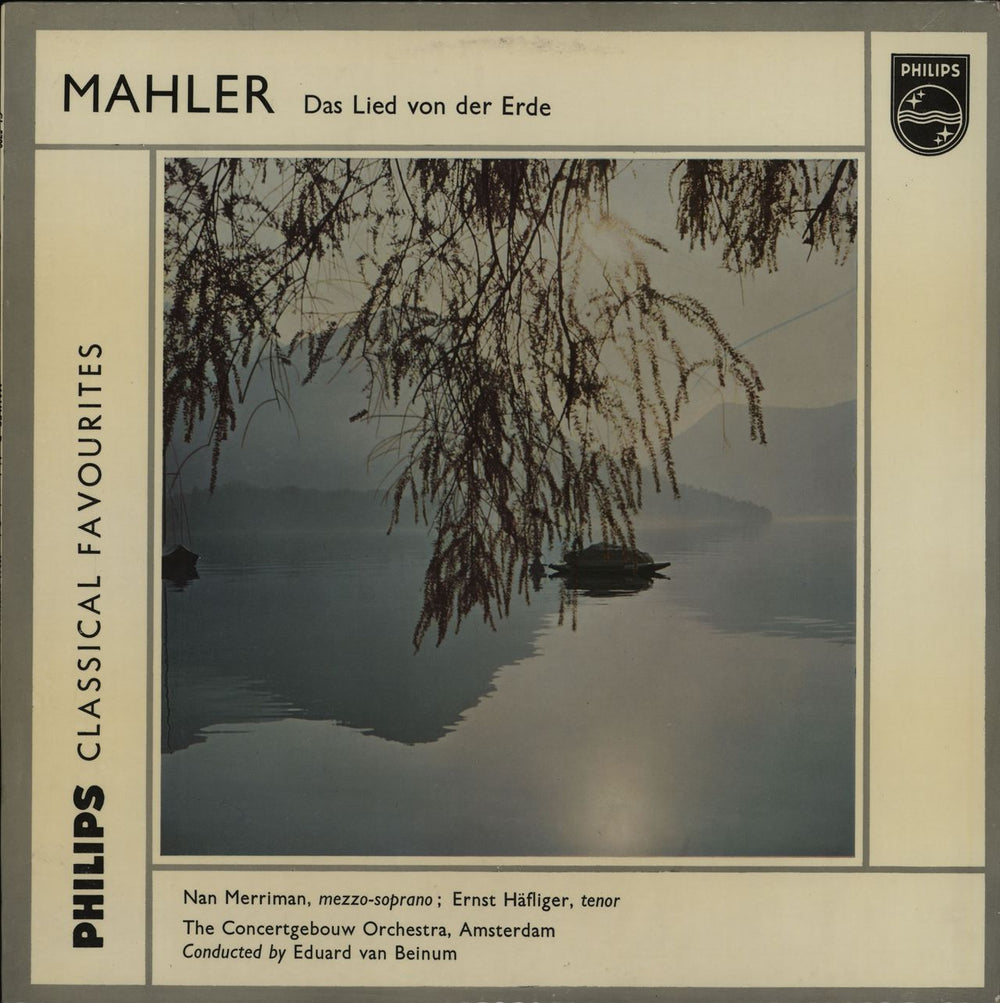 Gustav Mahler Das Lied Von Der Erde UK vinyl LP album (LP record) GL5798