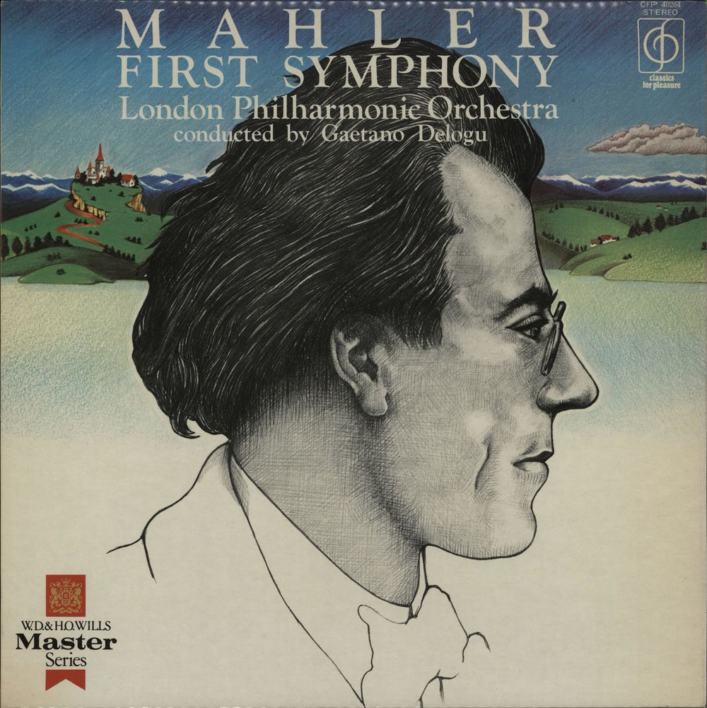 Gustav Mahler First Symphony UK vinyl LP album (LP record) CFP40264