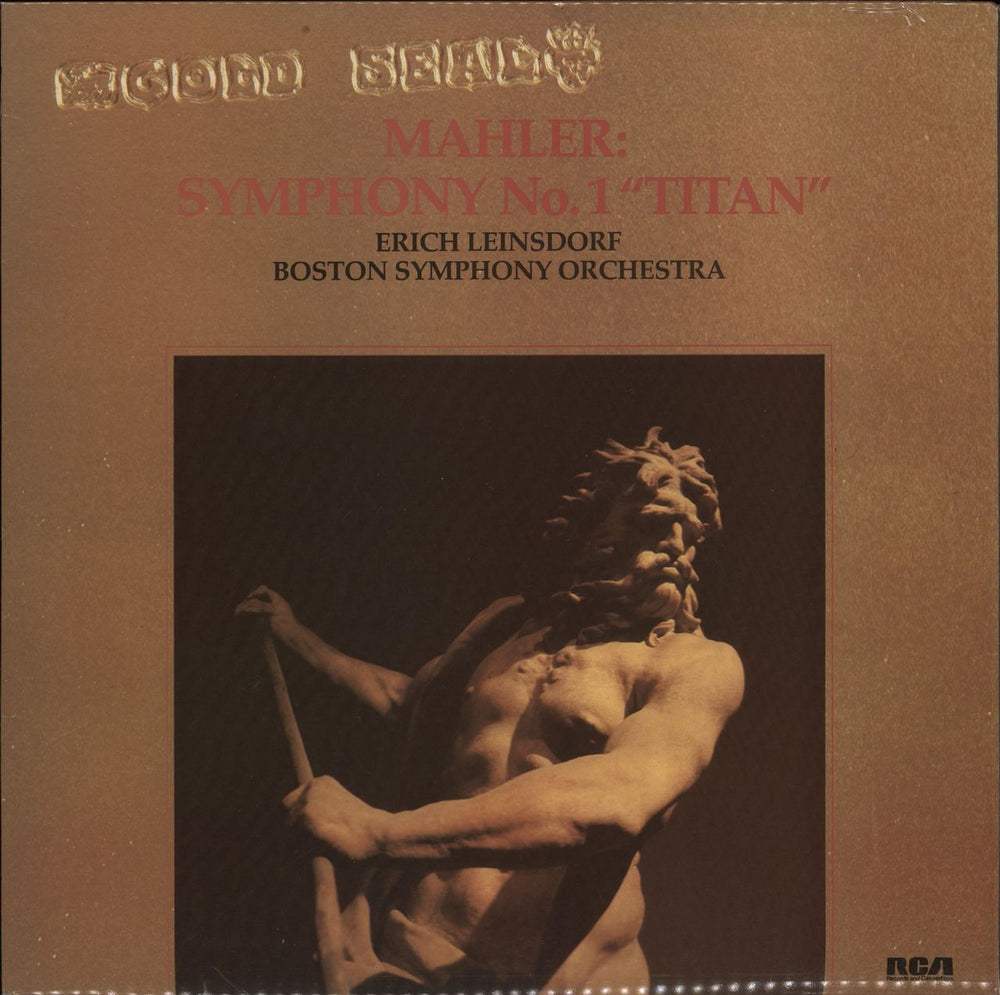 Gustav Mahler Symphony No. 1 "Titan" UK vinyl LP album (LP record) GL12941