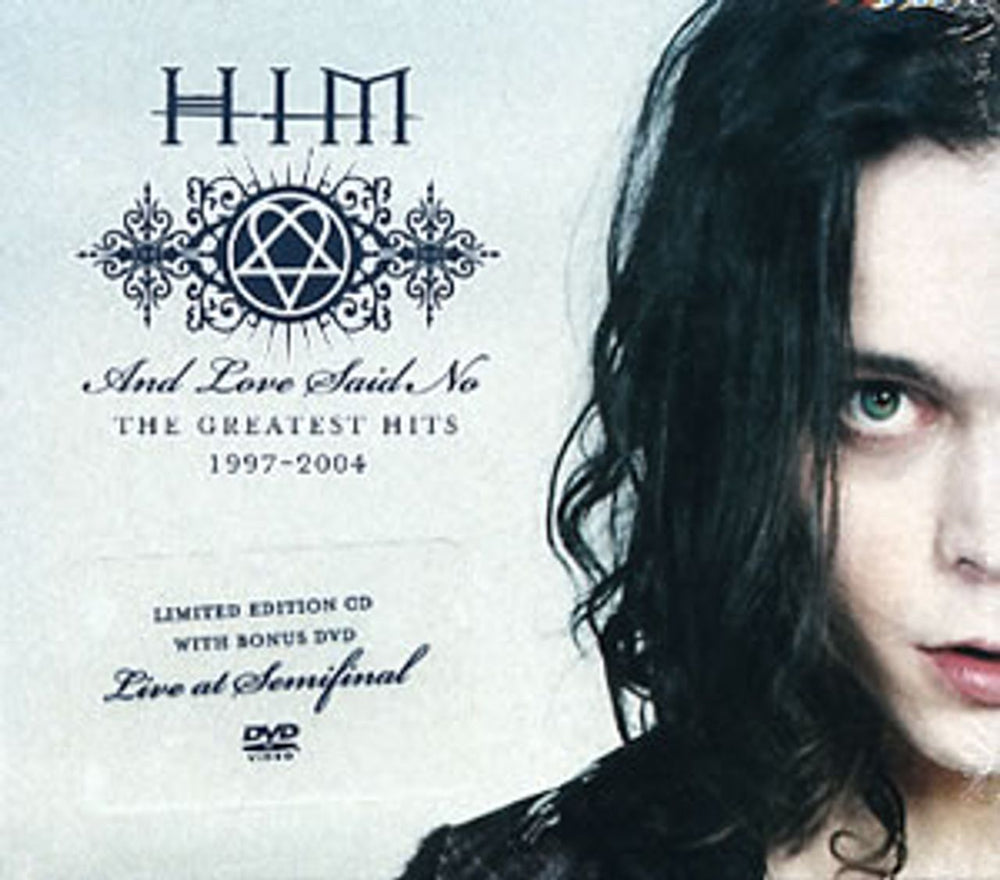 H.i.m (His Infernal Majesty) And Love Said No 1997-2004 Finnish 2-disc CD/DVD set 82876600412