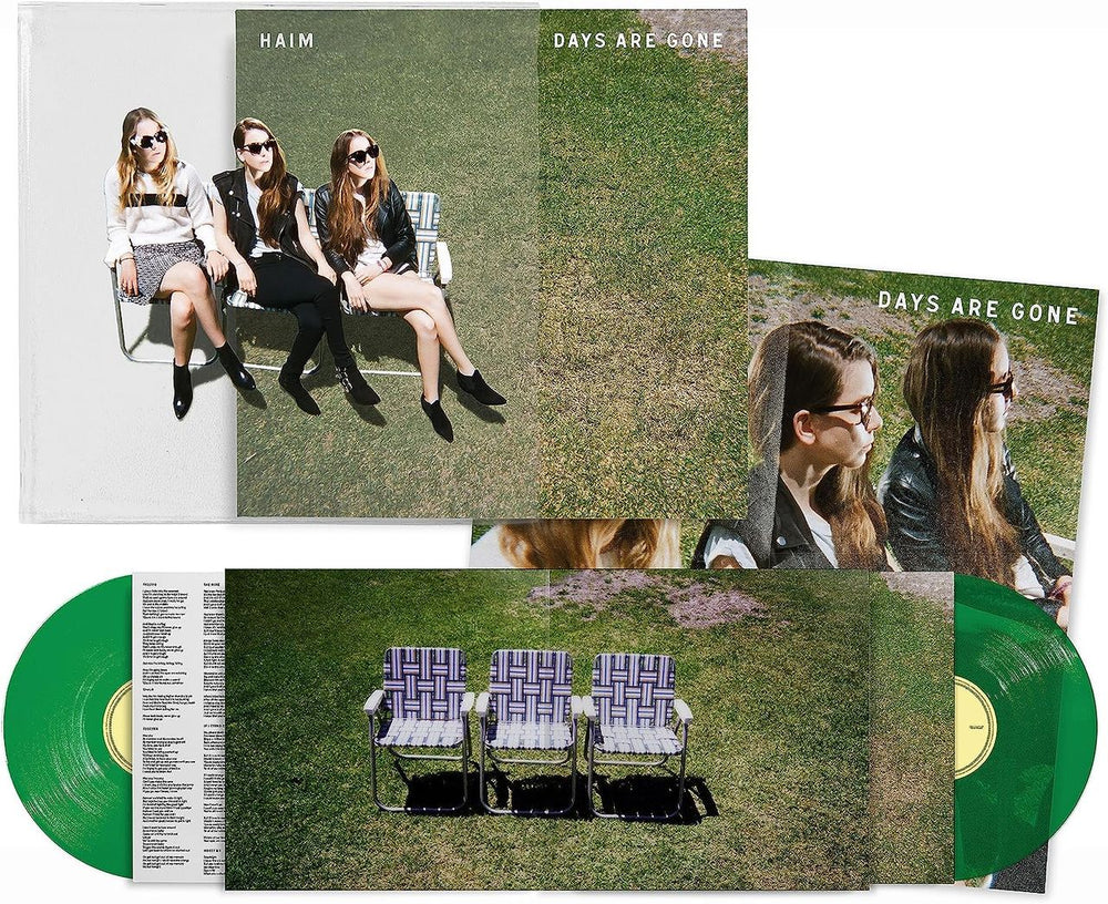 Haim Days Are Gone: 10th Anniversary - 180 Gram Green Vinyl - Sealed UK 2-LP vinyl record set (Double LP Album) IYJ2LDA827751