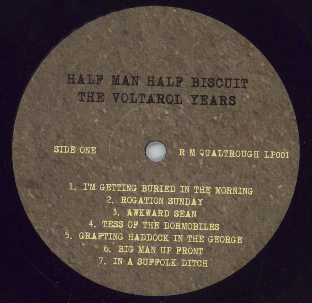 Half Man Half Biscuit The Voltarol Years UK vinyl LP album (LP record) HHBLPTH827758