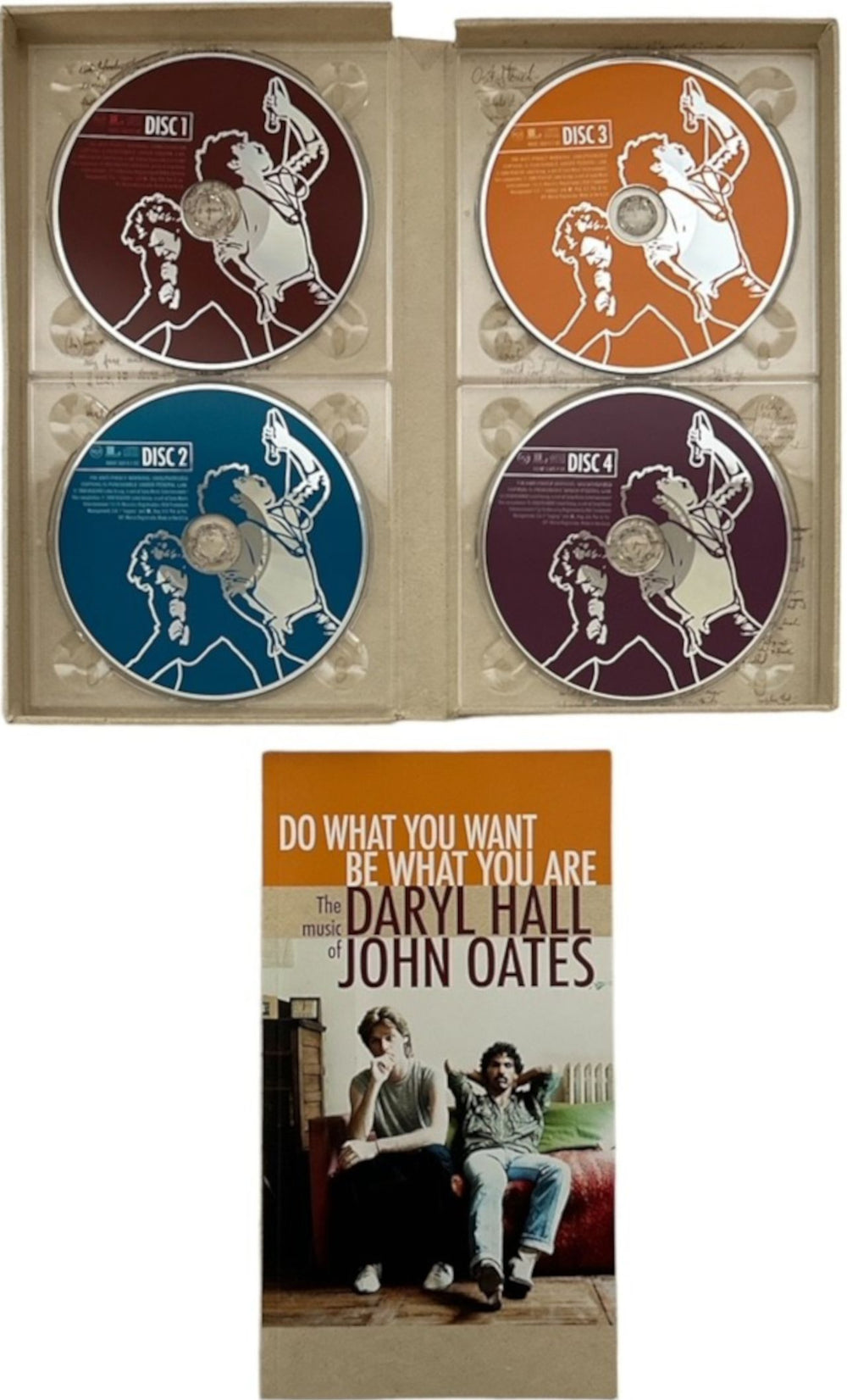 Hall & Oates Do What You Want, Be What You Are US CD Album Box Set HNODXDO812118