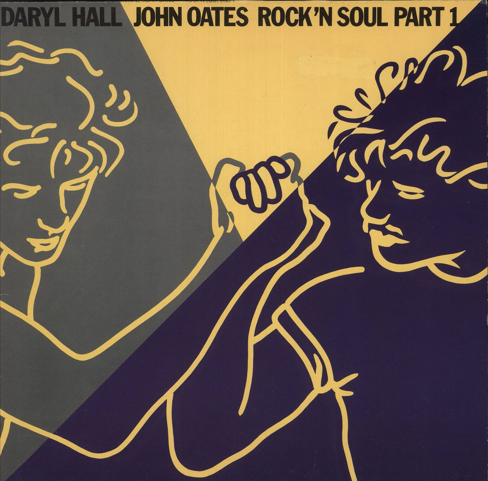 Hall & Oates Rock 'N Soul Part 1 + Calendar German vinyl LP album (LP record) PL84858