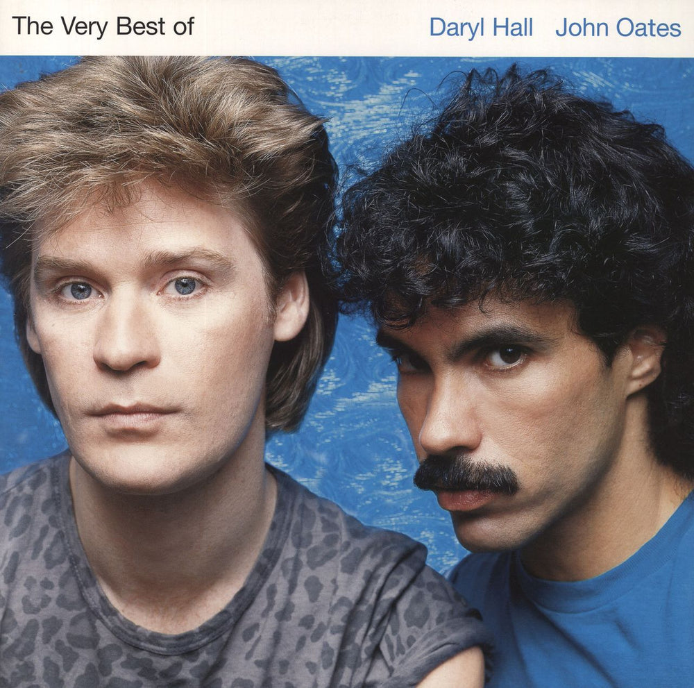 Hall & Oates The Very Best Of - Blue/Grey Vinyl - EX UK 2-LP vinyl record set (Double LP Album) 88985330971