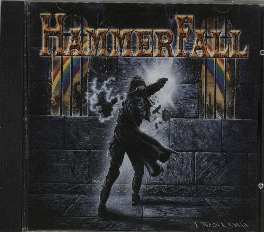 HammerFall I Want Out German CD single (CD5 / 5") NB414-2